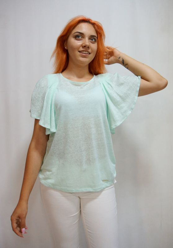 Блуза Pedro del Hierro 4533704-25-03-099 M светло-мятный 1804 