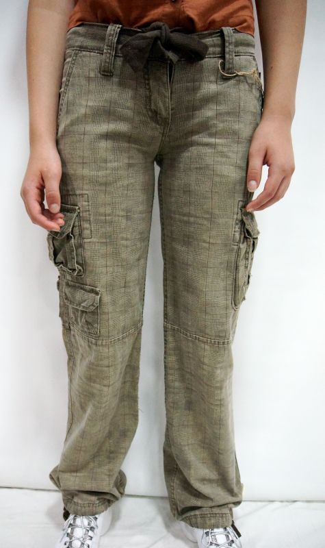 Брюки  OLD COTTON  CARGO BCA55057  XS  темно-бежевый  8134 
