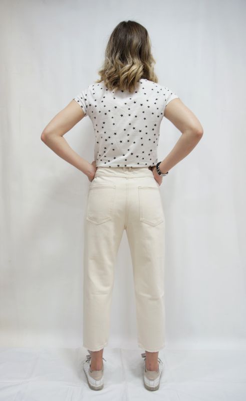Джинси PULL&BEAR WILLENJOY  40  бежево-молочний  2002 