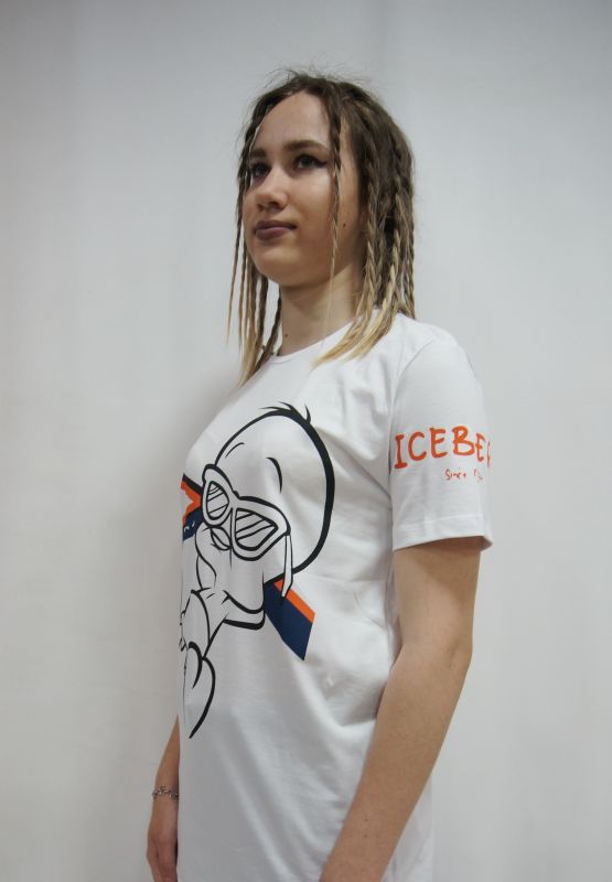Женская футболка  ICEBERG  C160I15OF7186307 M белый 2106/25