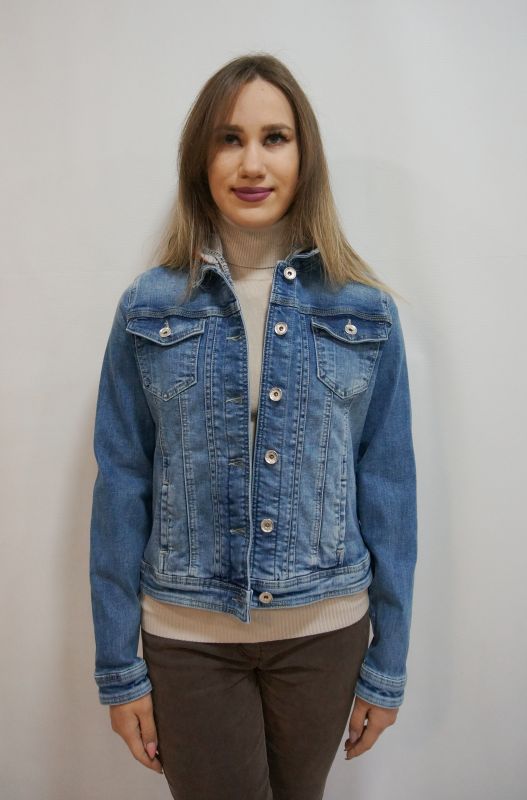 Куртка CECIL  QUTER WEAR 211189  XS  светло-синий 201051